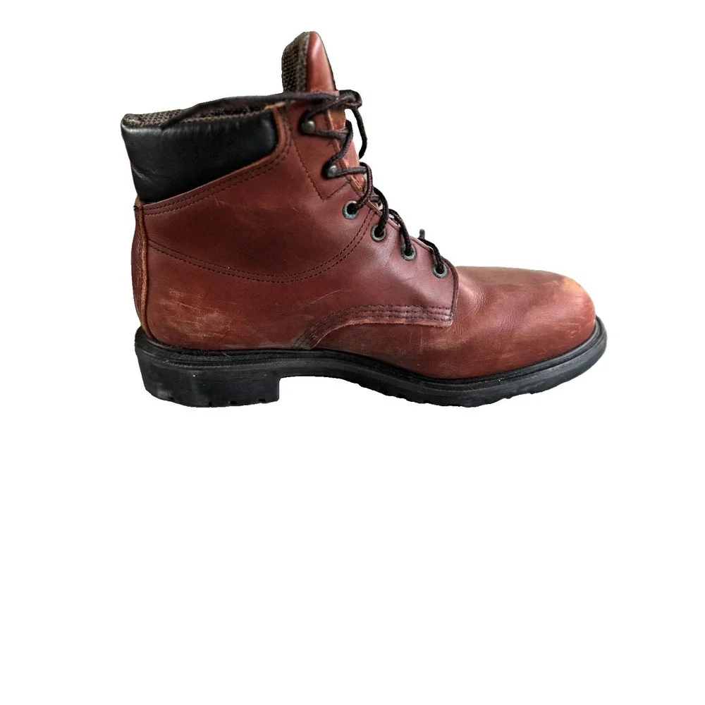 Vintage Red Wing Shoes D 9 1/2 GORE-TEX Boots Brown 1227 Mens MADE IN USA